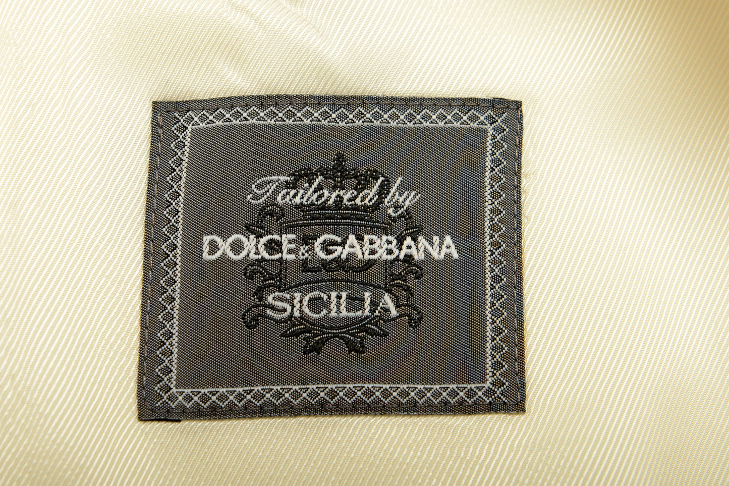 Dolce & Gabbana Men's "Sicilia" Silk Wool Double Breasted Blazer US 44 IT 54