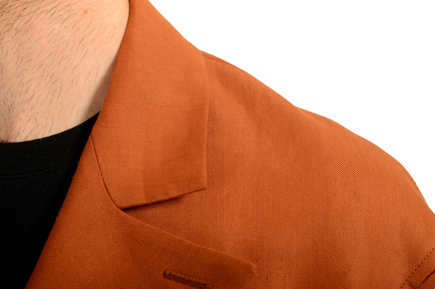 Scuderia Ferrari Men's Brown Linen Double Breasted Blazer US 40 IT 50