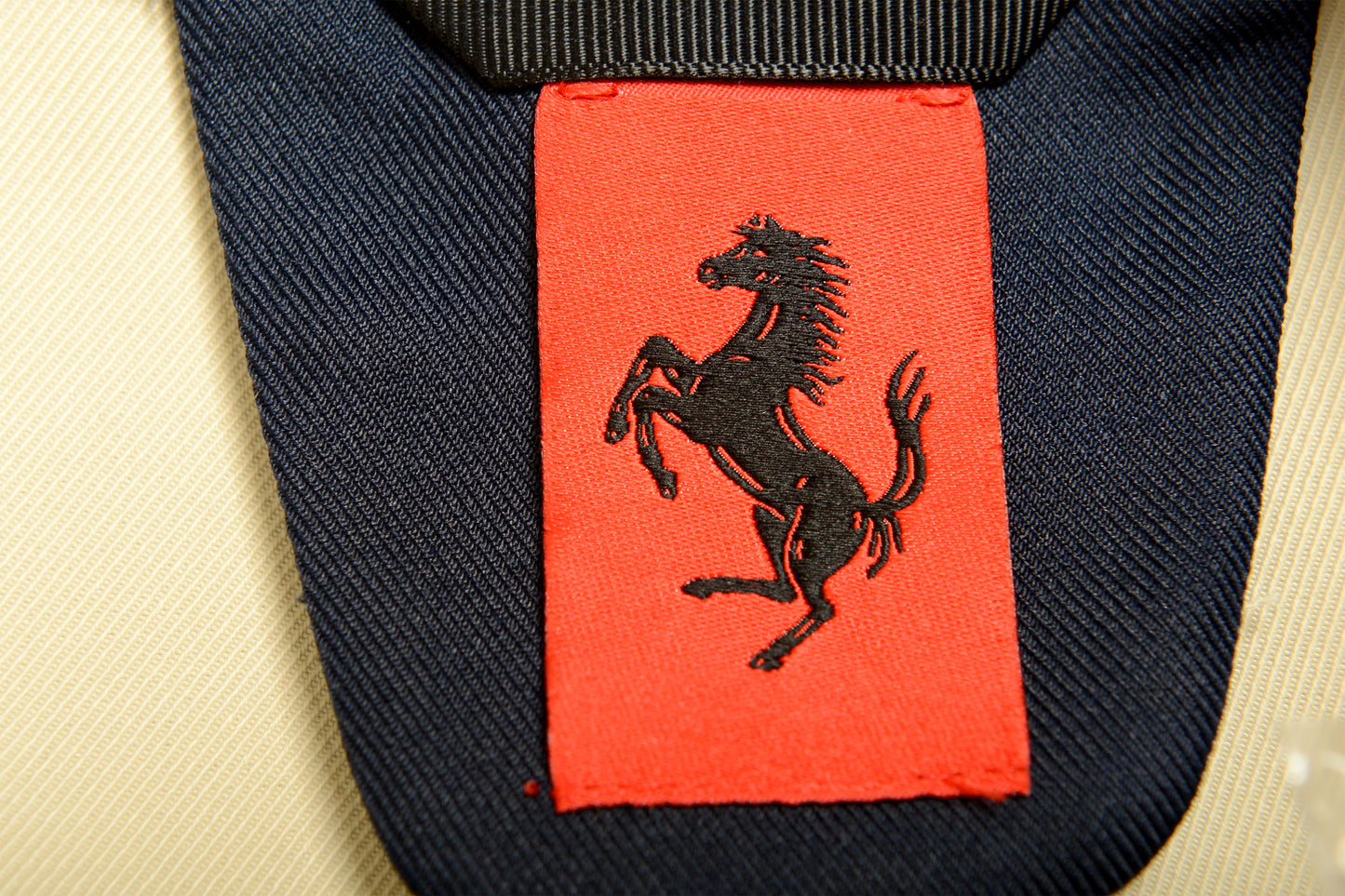 Scuderia Ferrari Men's Navy Blue Trench Coat US M IT 50