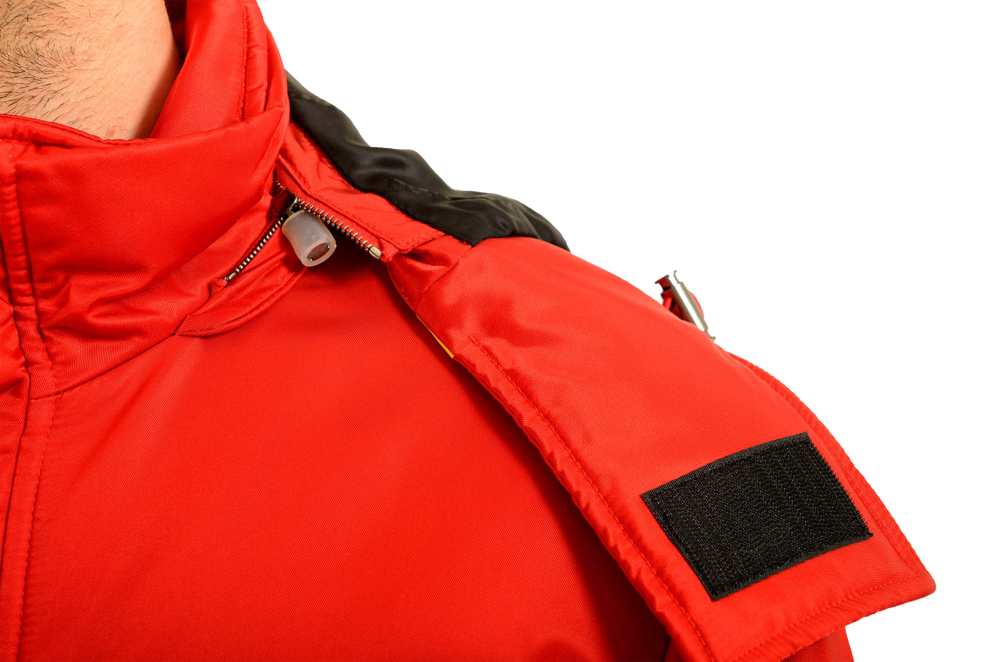 Scuderia Ferrari Men's Red Hooded Parka Jacket Coat US XL IT 54