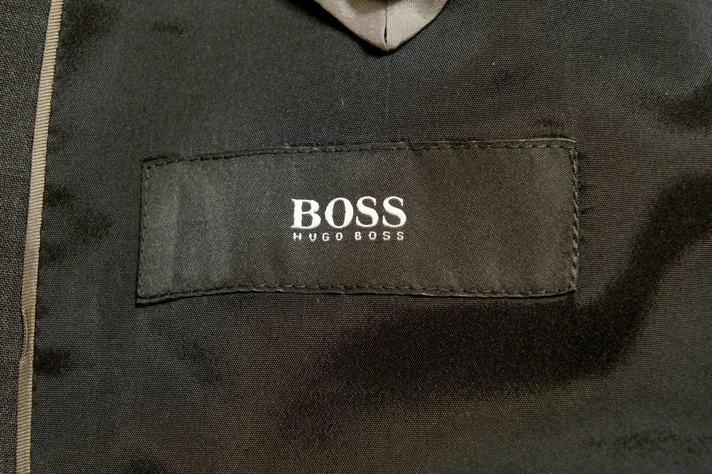 Hugo Boss Men's "Johnstons5/Lenon1" Regular Fit 100% Wool Suit US 40L IT 50L