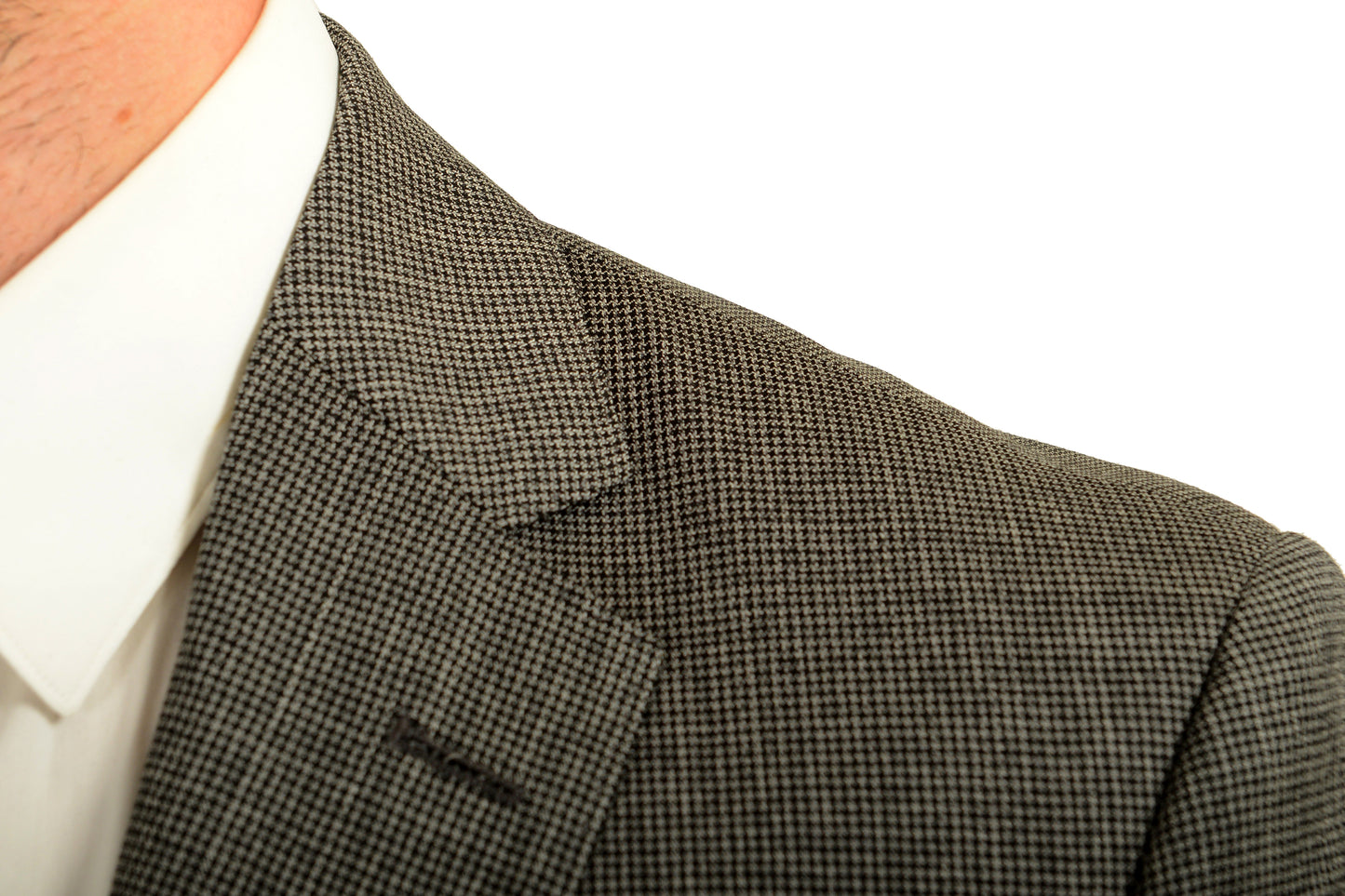 Hugo Boss Men's "Jeckson/Lenon2" Regular Fit Gray 100% Wool Suit US 40L IT 50L