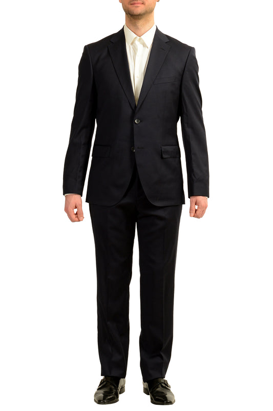 Hugo Boss Men's "Johnstons5/Lenon1" Regular Fit 100% Wool Suit US 40R IT 50R