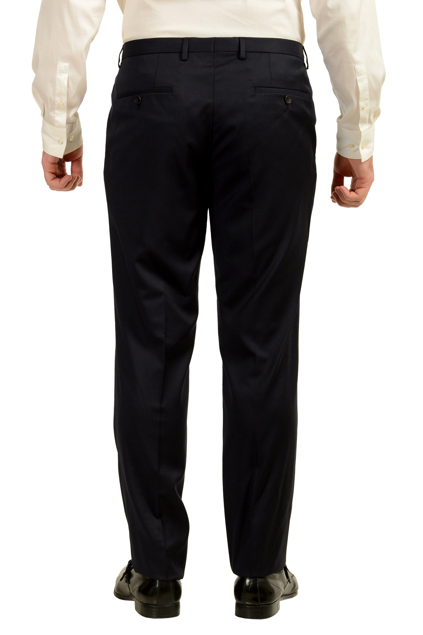 Hugo Boss Men's "Johnstons5/Lenon1" Regular Fit 100% Wool Suit US 40R IT 50R