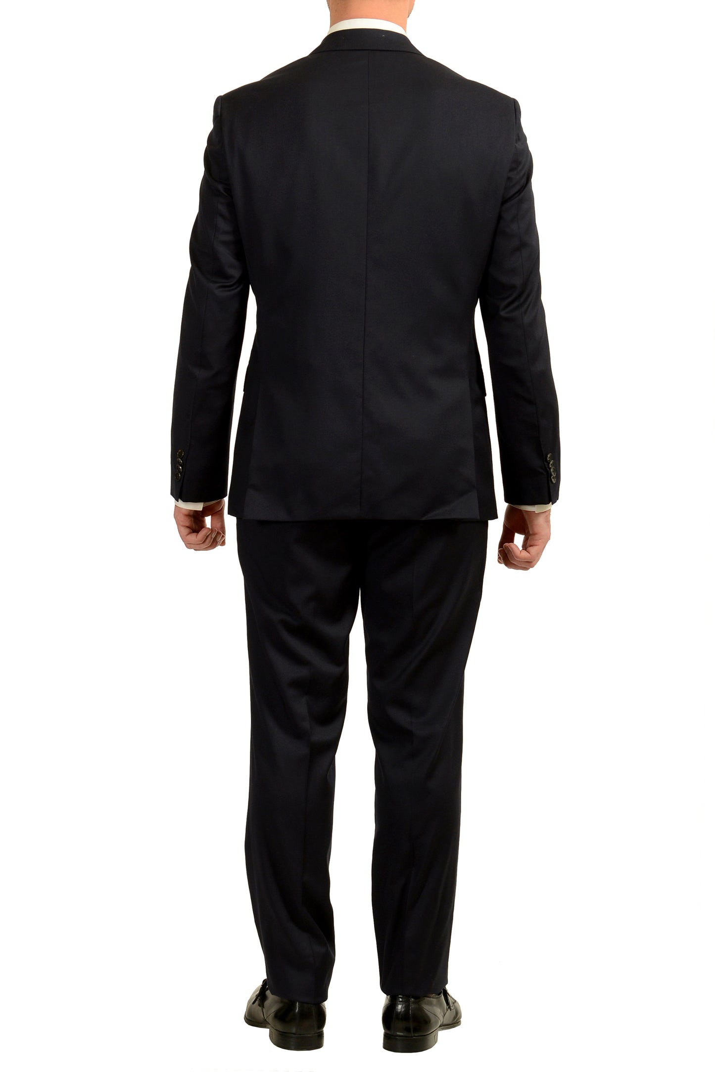 Hugo Boss Men's "Johnstons5/Lenon1" Regular Fit 100% Wool Suit US 40R IT 50R