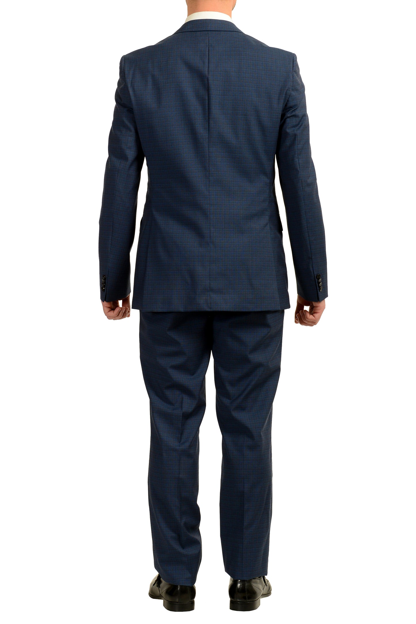 Hugo Boss Men's "Jeffery/Simmons202" Regular Fit 100% Wool Suit US 40L IT 50L