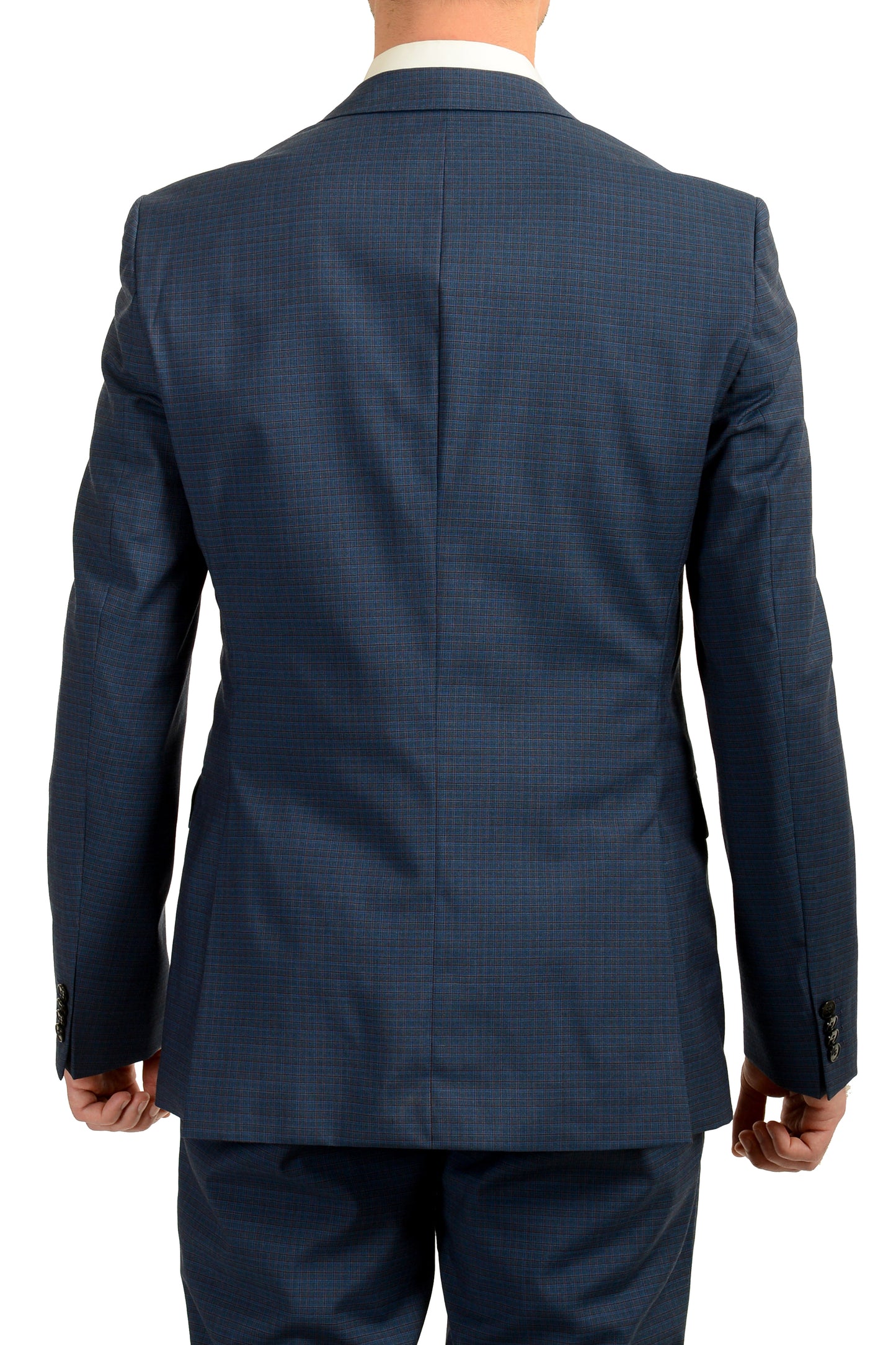 Hugo Boss Men's "Jeffery/Simmons202" Regular Fit 100% Wool Suit US 40L IT 50L