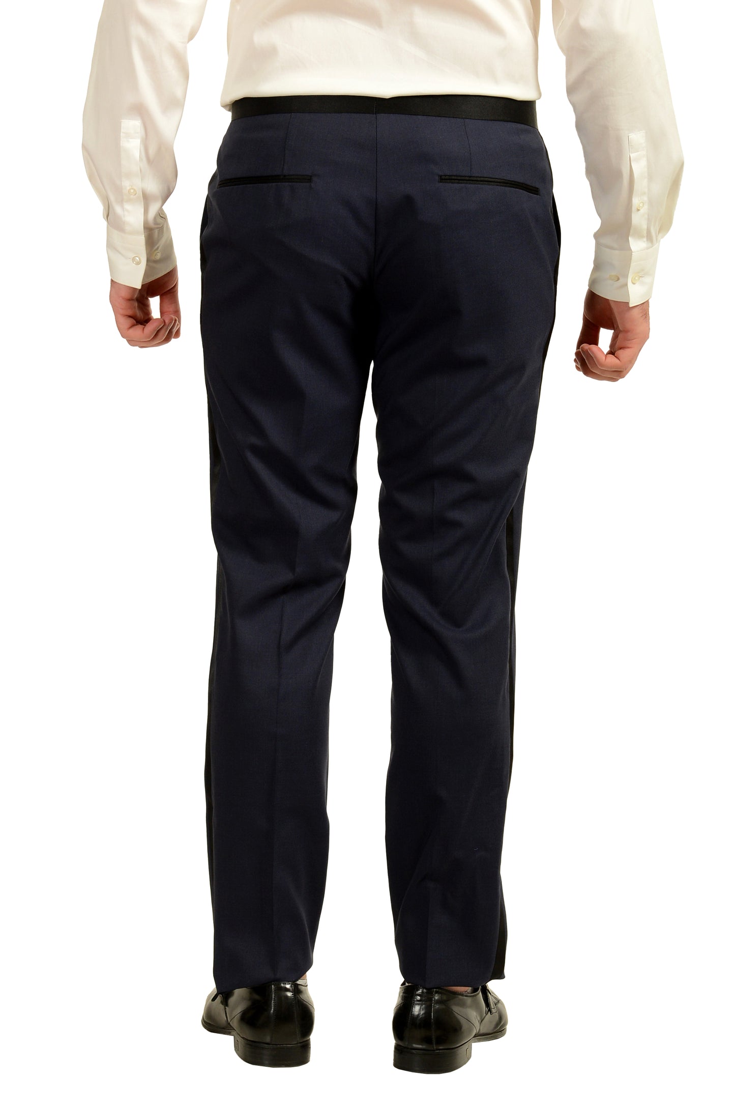 Hugo Boss Men's "Helward1/Gelvin_1" Slim Fit Wool Silk Tuxedo Suit US 38S IT 48S