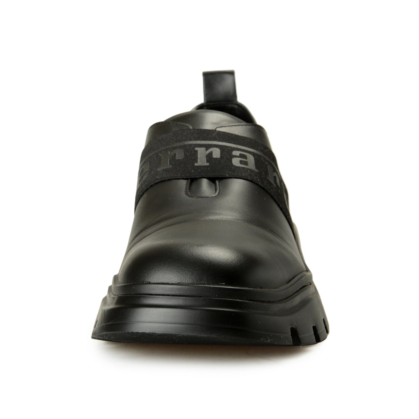 Scuderia Ferrari Men's Black Leather "Derby Sneakers" Shoes US 11 IT 44