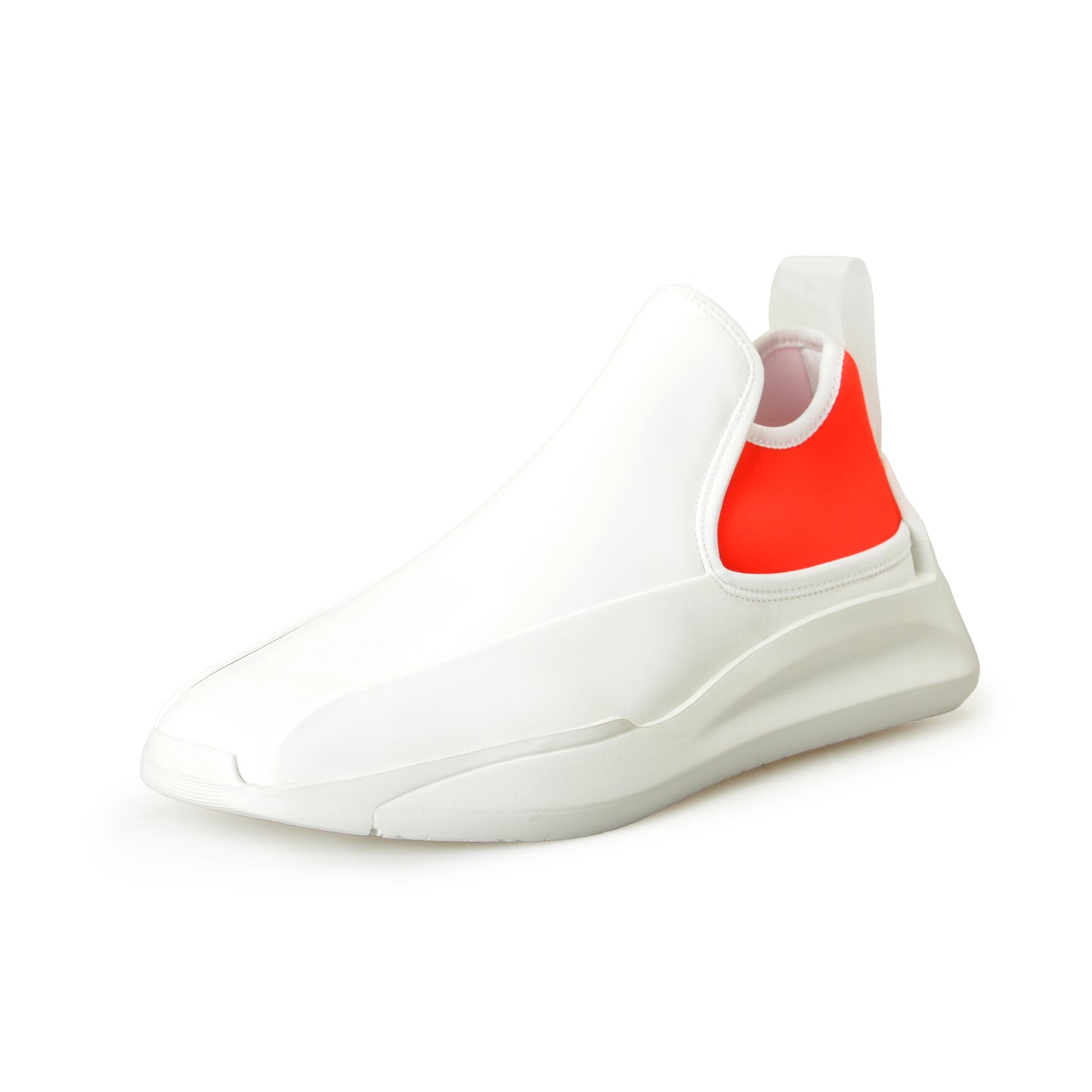 Scuderia Ferrari Fluid White Leather "Driver" Sneakers Shoes US 7 IT 40