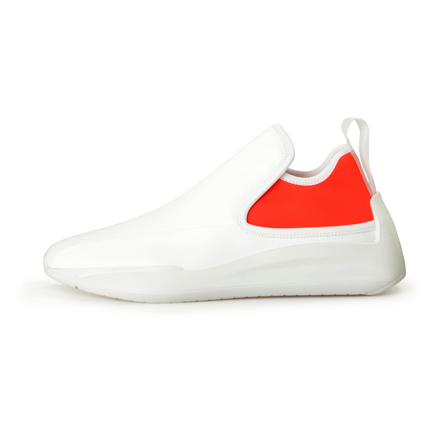 Scuderia Ferrari Fluid White Leather "Driver" Sneakers Shoes US 14 IT 47