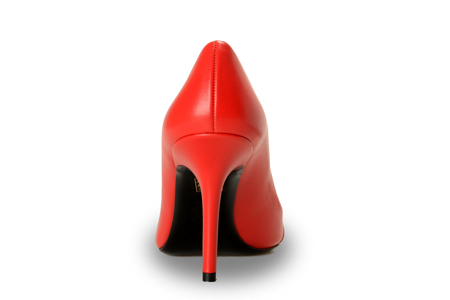 Versace Women's Gold Medusa True Red Leather Stilettos Pumps Shoes US 6 IT 36