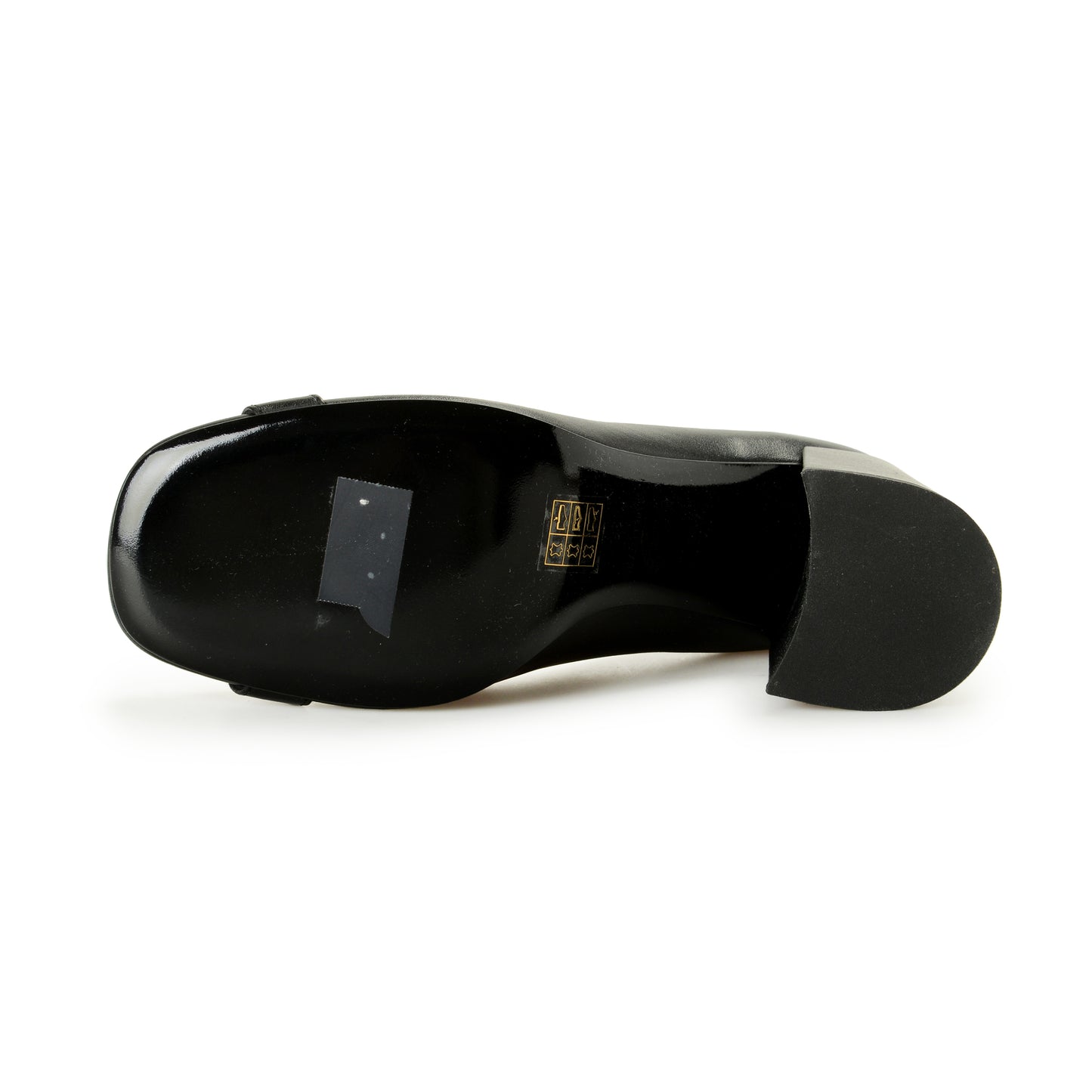Versace Women's Gold Medusa Black Leather High Heel Pump Shoes US 8 IT 38