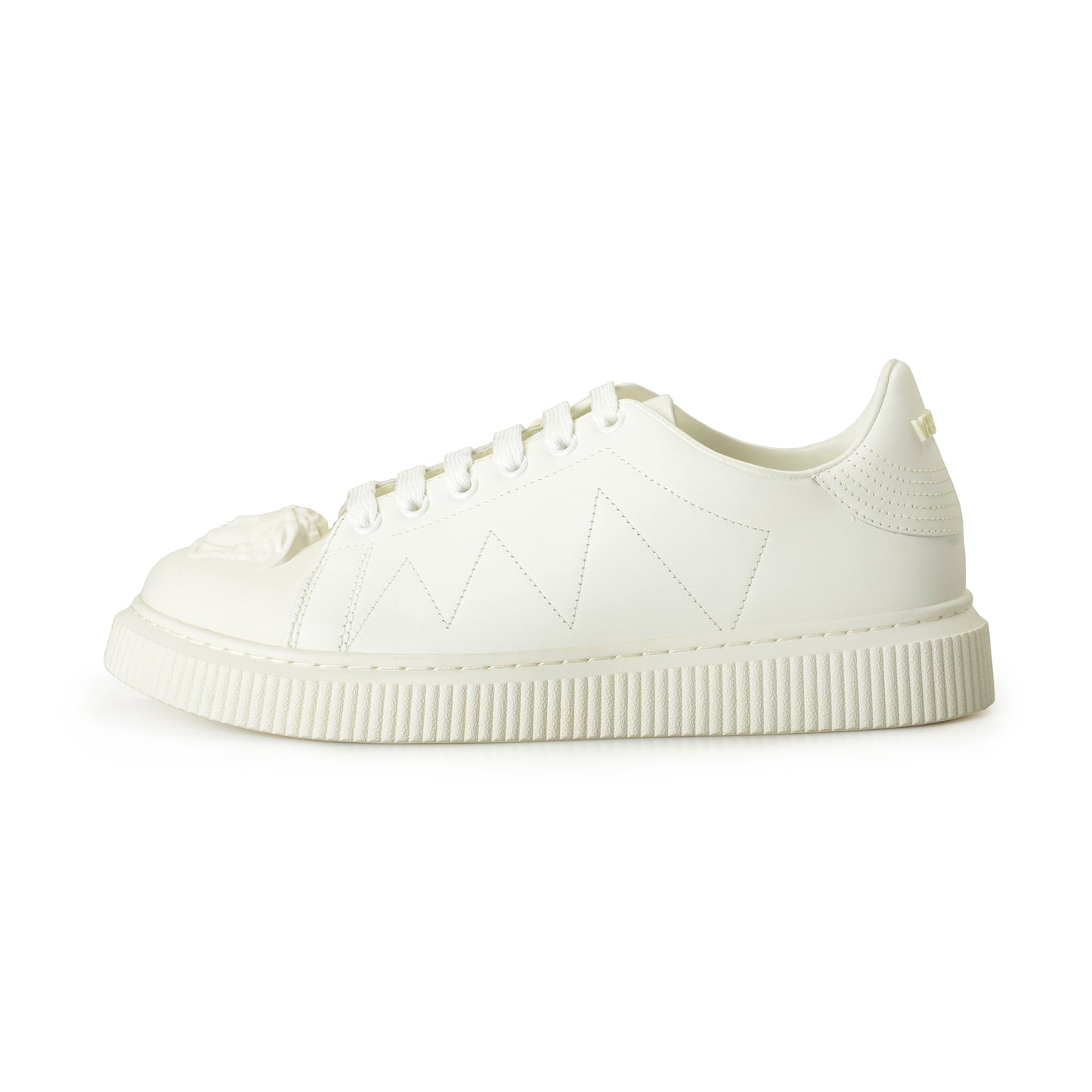 Versace Men's Large Medusa Logo White 100% Leather Sneakers Shoes US 8 IT 41