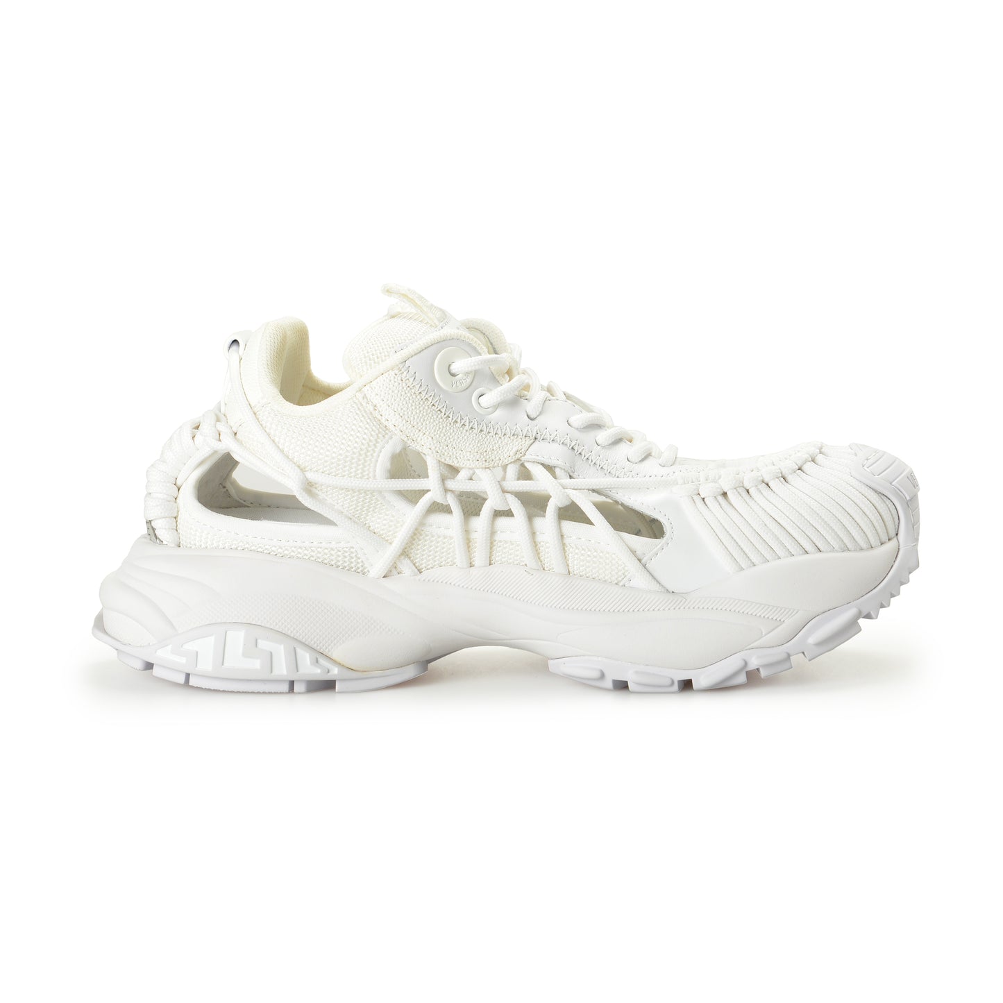 Versace Women's White MERCURY M_VS_01 Leather Sneakers Shoes US 10 IT 40