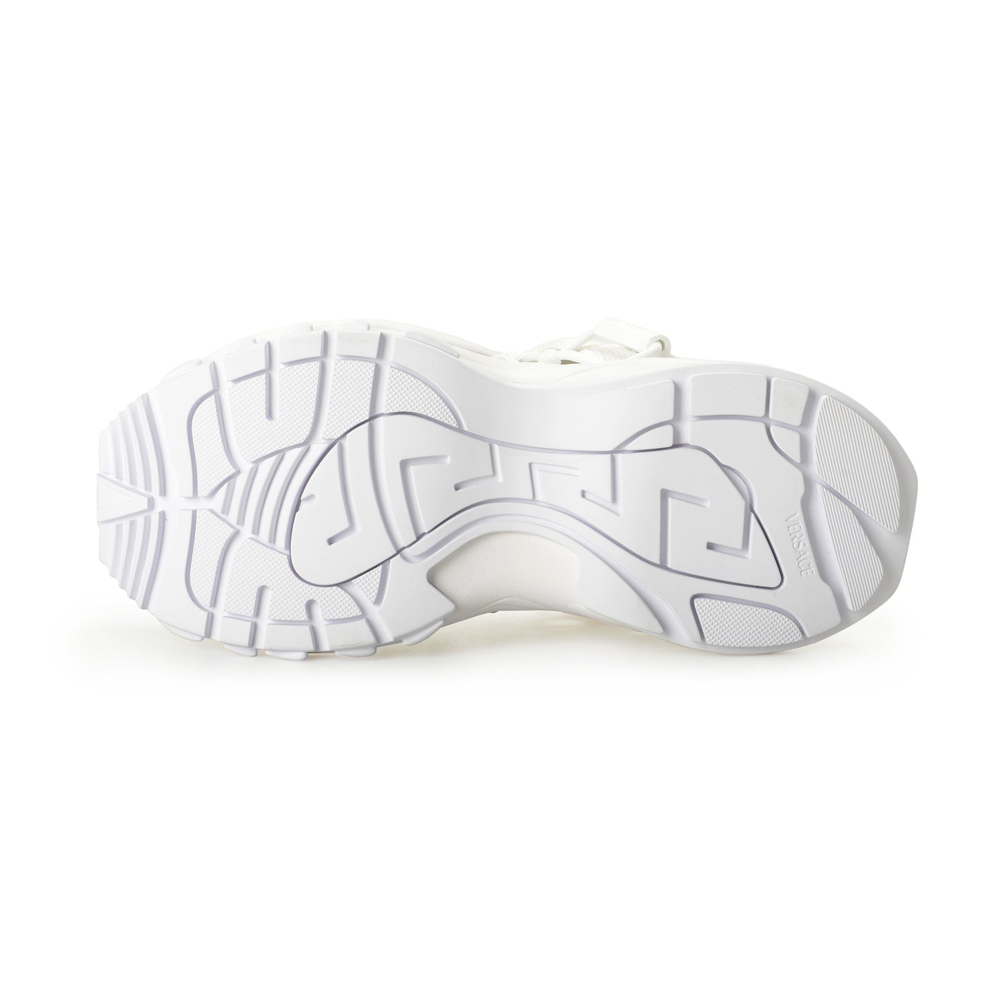 Versace Women's White MERCURY M_VS_01 Leather Sneakers Shoes US 10 IT 40