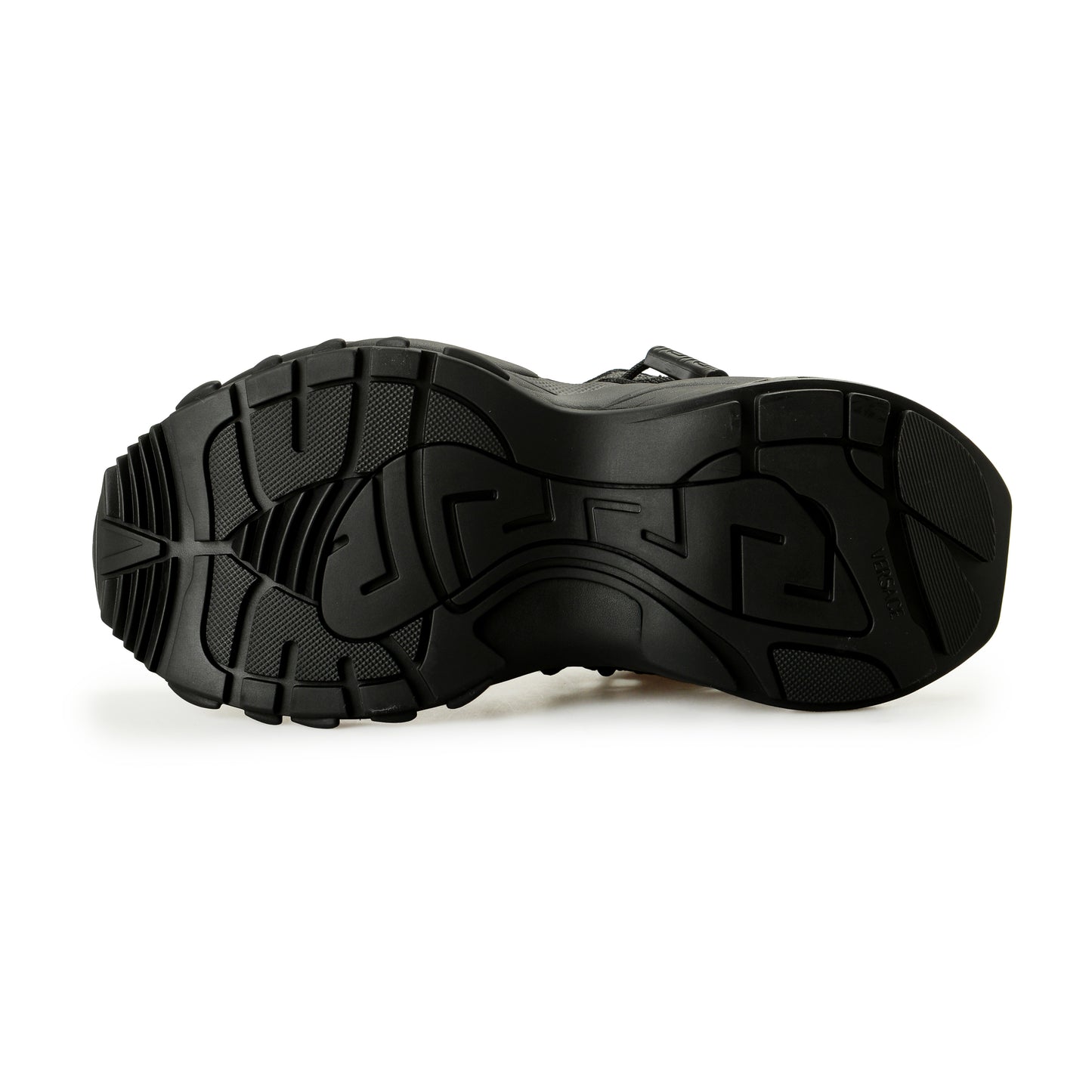 Versace Men's Black MERCURY M_VS_01 Leather Sneakers Shoes US 7 IT 40