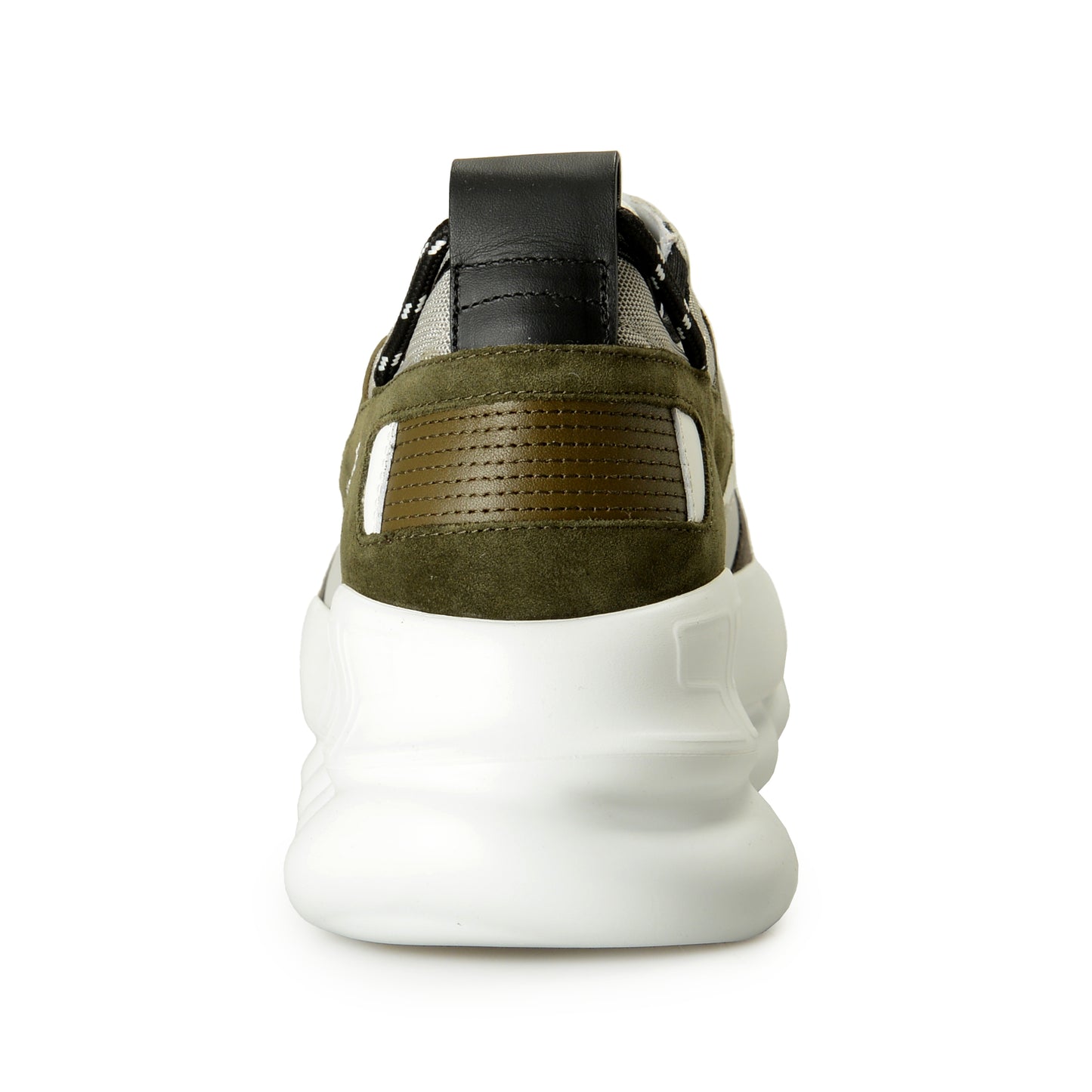 Versace Men's Suede & Leather "Chain Reaction" Sneakers Shoes US 10 IT 43