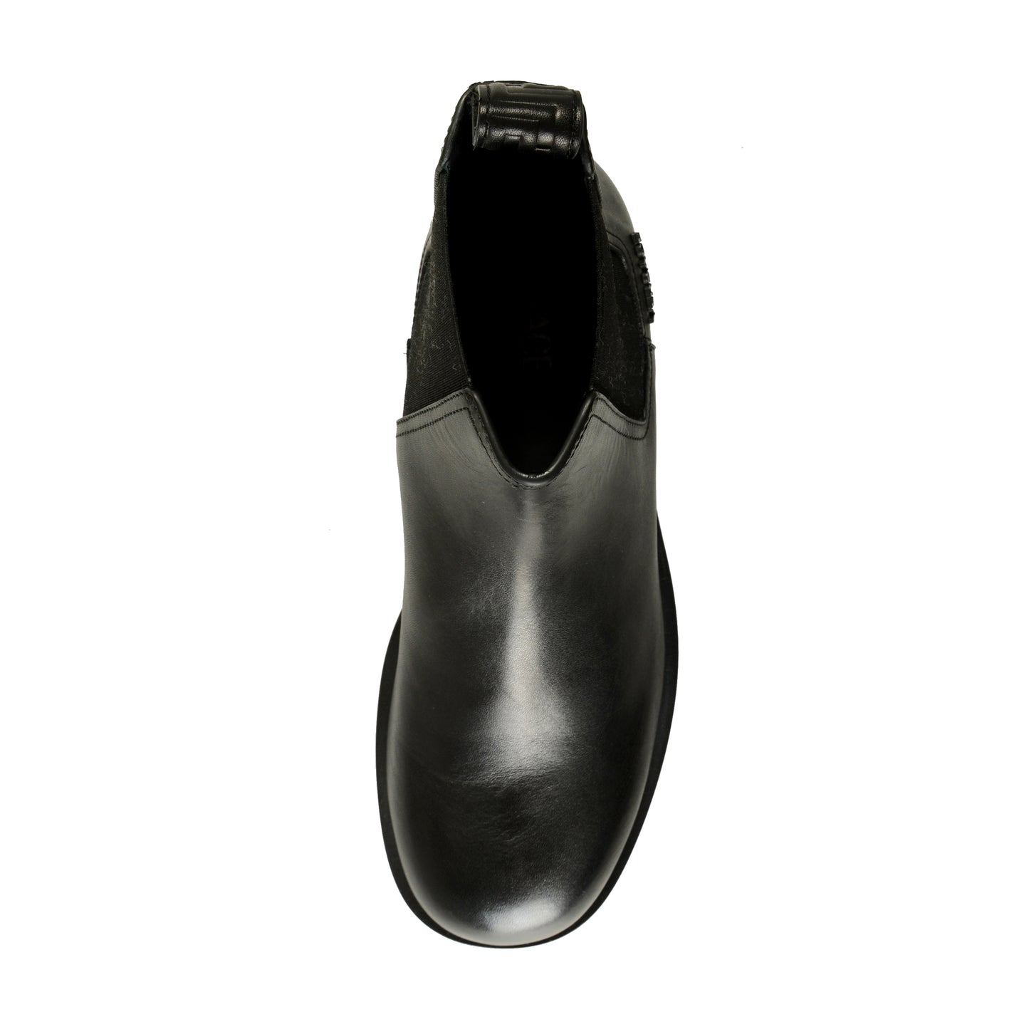 Versace Men's Black Leather Chelsea Boots Shoes US 7 IT 40