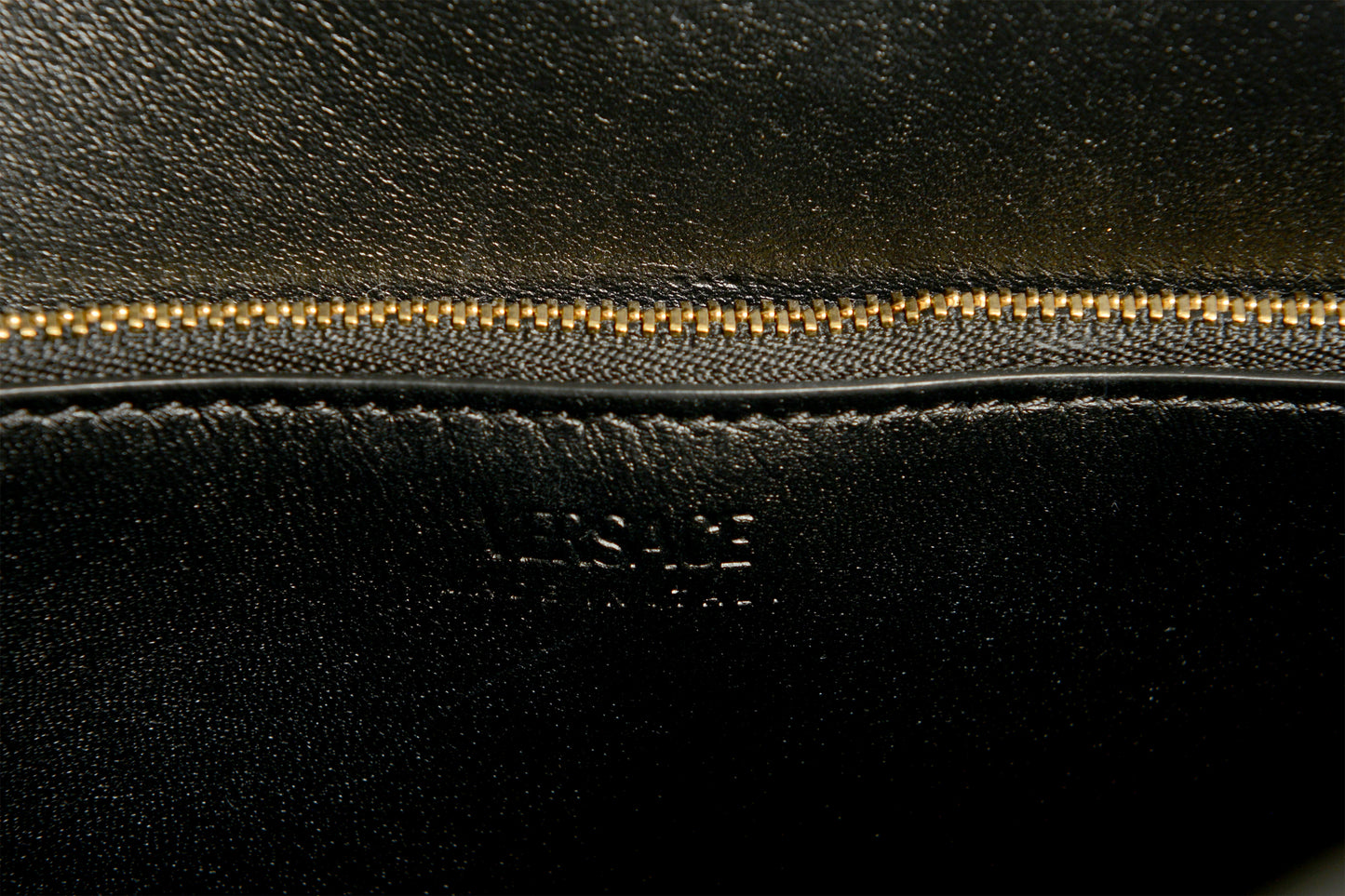Versace Women's Black 100% Leather Greca Goddess Large Hobo Handbag Shoulder Bag