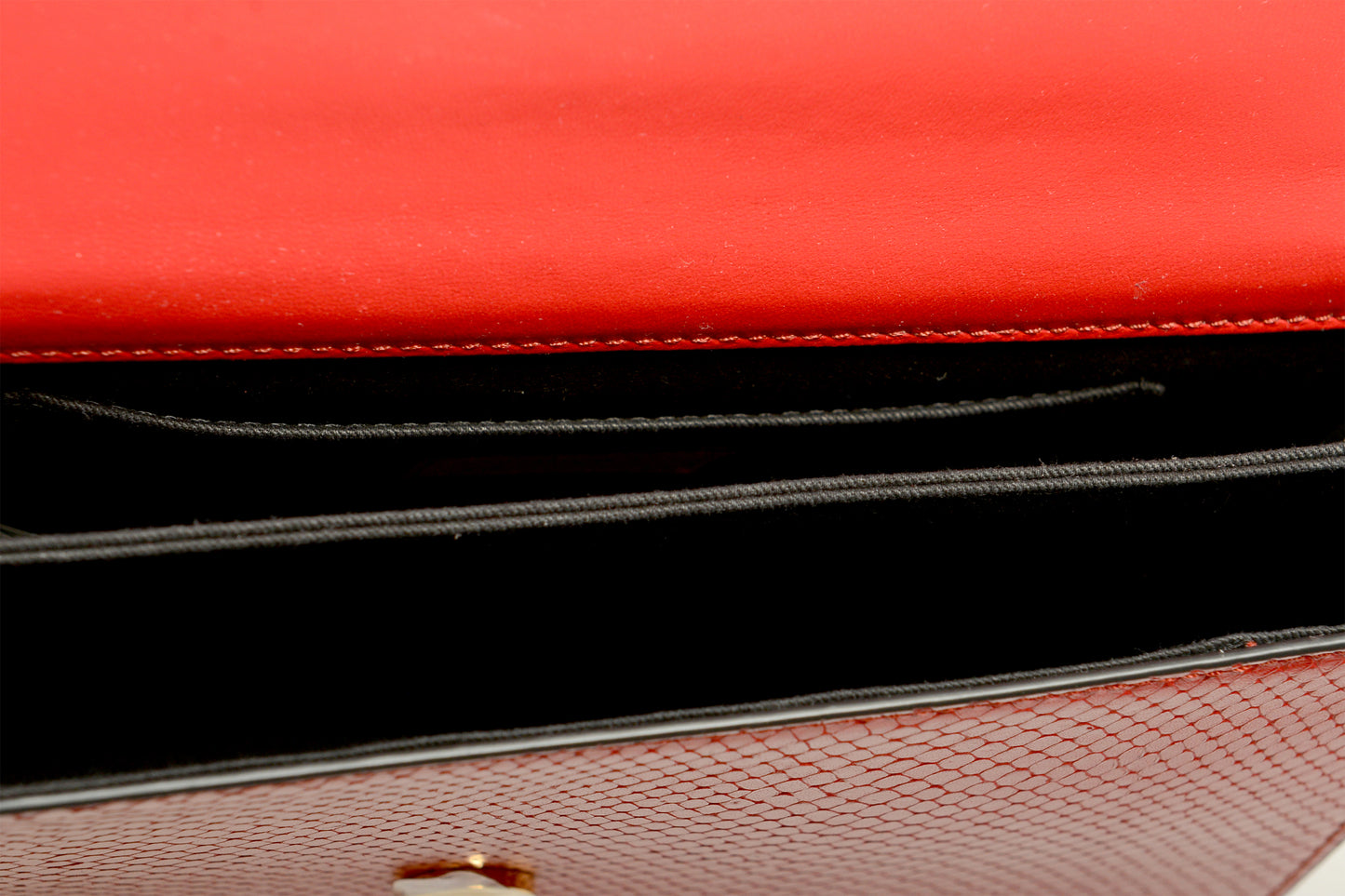 Versace Red 100% Leather Snake Skin Print Gold Medusa Chain Handbag Shoulder Bag