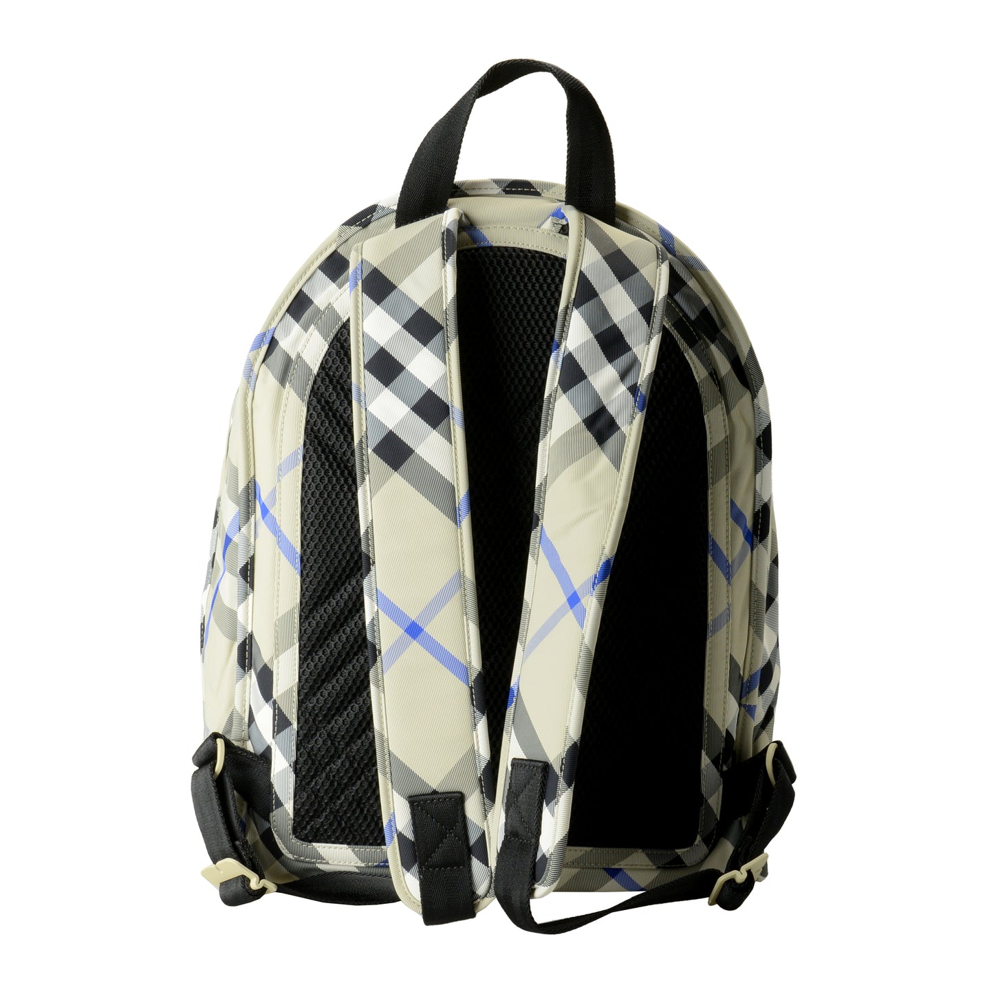 Burberry Unisex "Shield Backpack" Lichen Plaid Backpack Bag