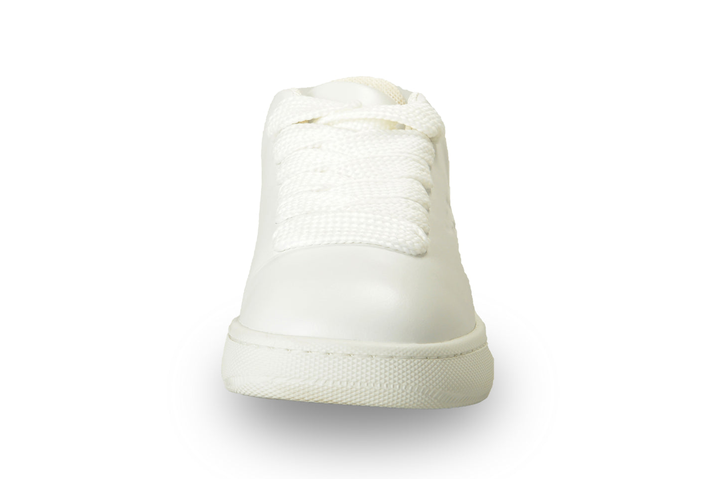 Burberry Women's "LF BOX" White Leather LOGO Athletic Sneakers Shoes US 9 IT 39