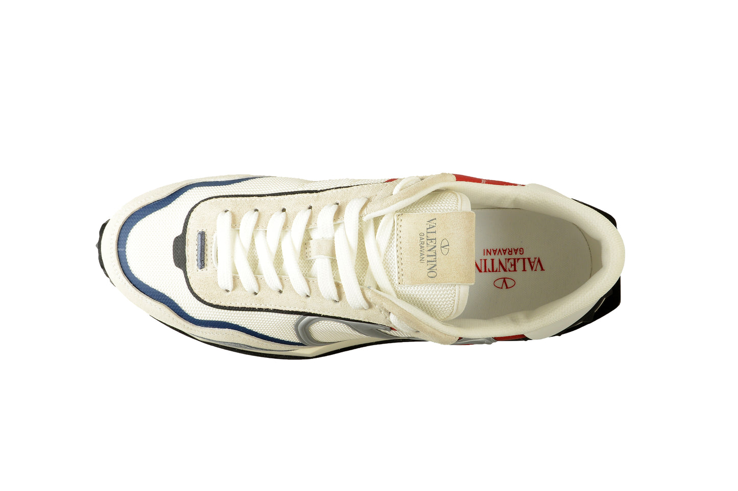Valentino Garavani Men's "1Y2S0F28SAS" Leather Suede Sneakers Shoes US 10 IT 43