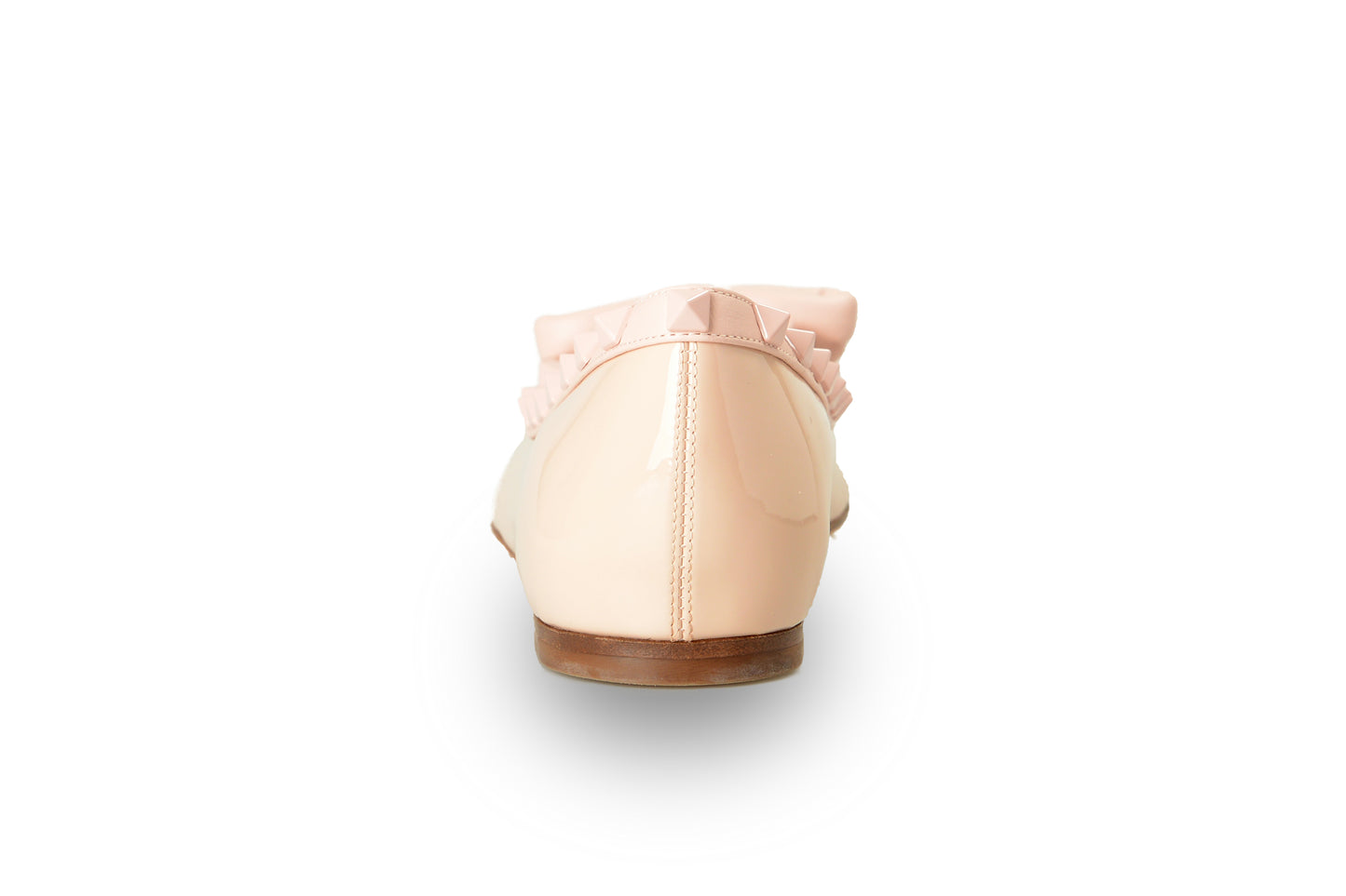 Valentino Garavani Women's "4W2S0HQ5NBU" Pink Ballerina Shoes US 8.5 IT 38.5