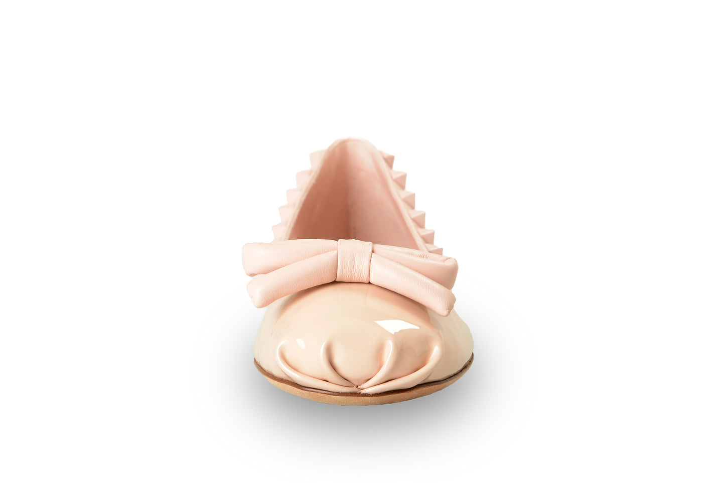 Valentino Garavani Women's "4W2S0HQ5NBU" Pink Ballerina Shoes US 8.5 IT 38.5