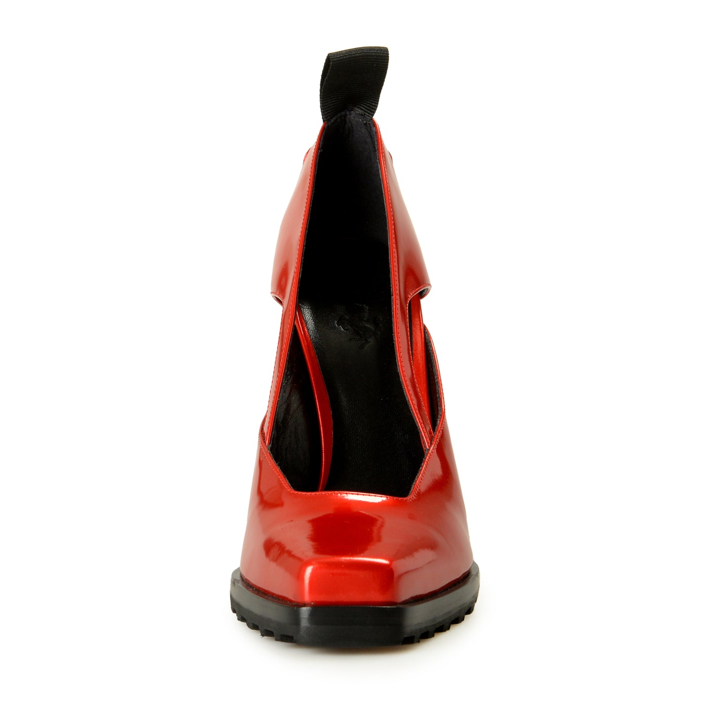 Scuderia Ferrari Women's Iconology 100% Leather High Heel Pump Shoes US 8 IT 38