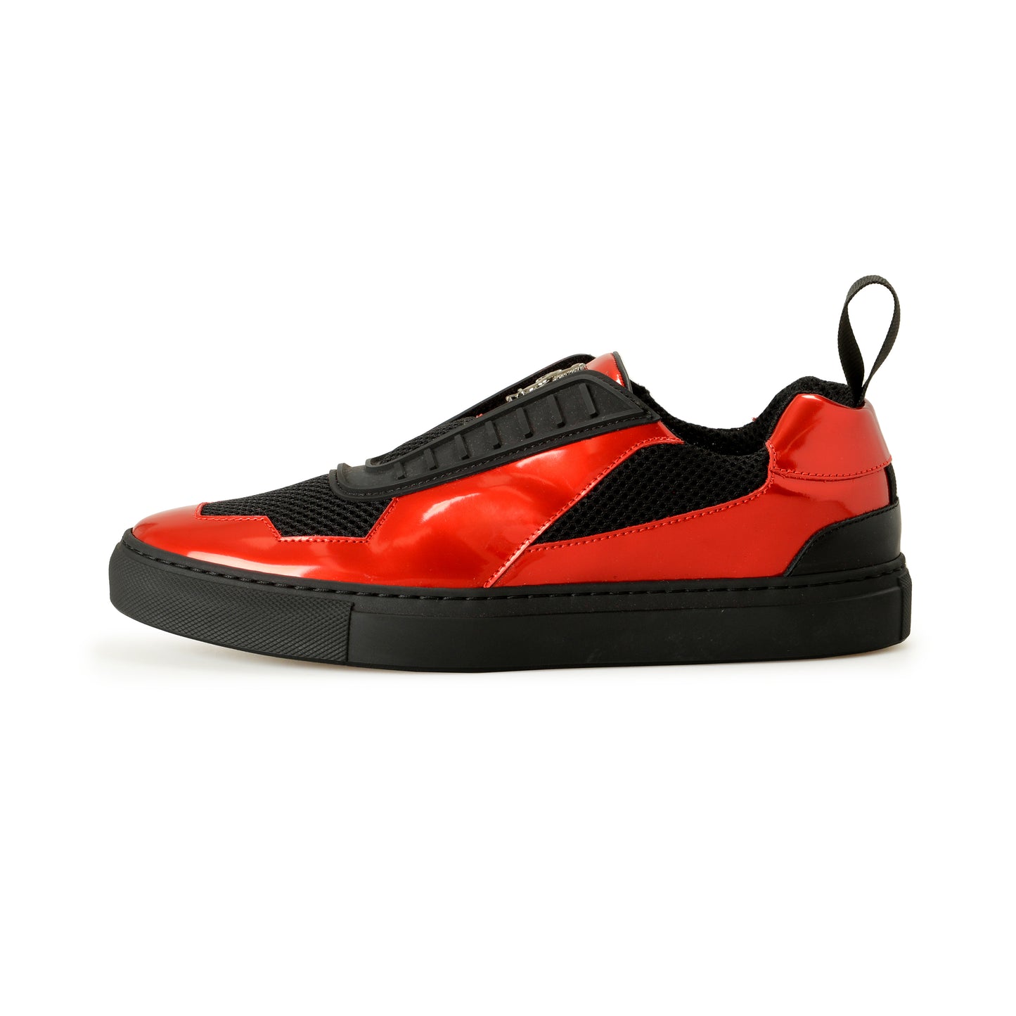 Scuderia Ferrari Women's Red Patent Leather Sneakers Shoes US 6 IT 36