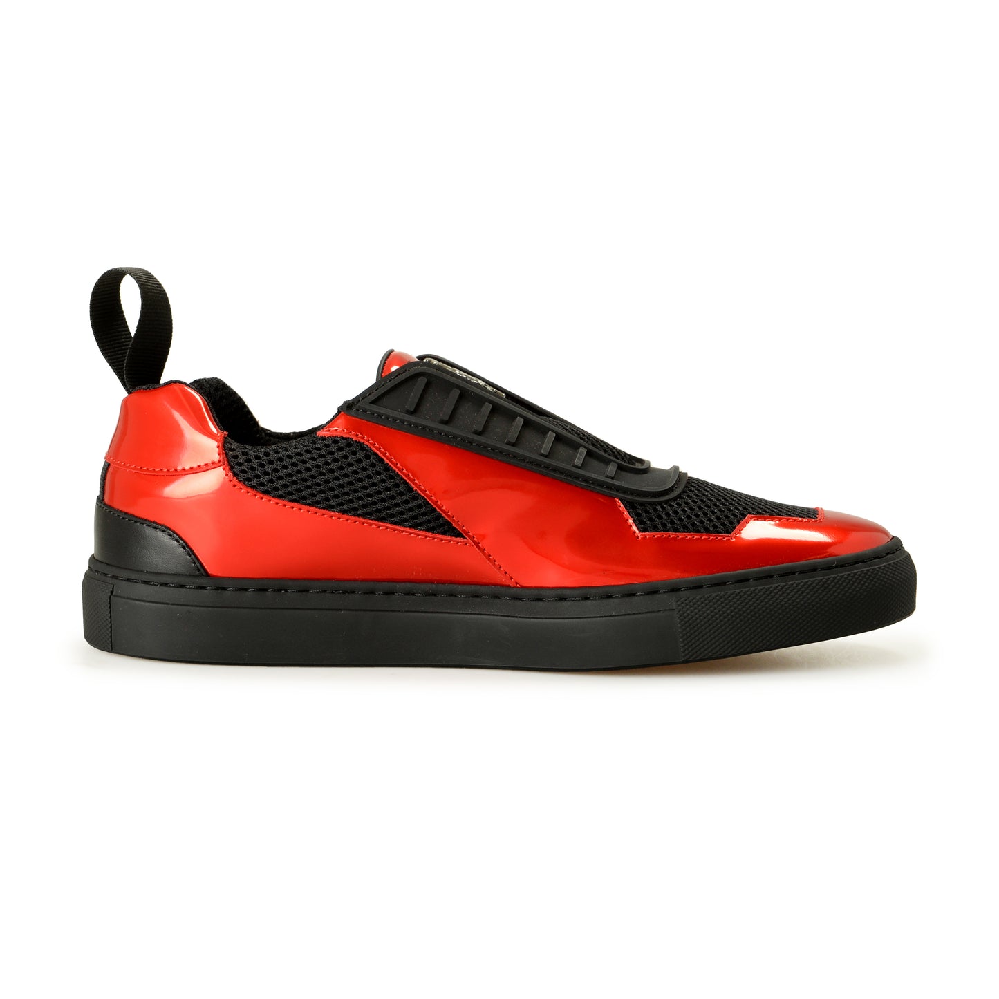 Scuderia Ferrari Women's Red Patent Leather Sneakers Shoes US 6 IT 36